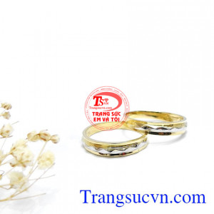 Nhẫn Cưới Vàng 18k