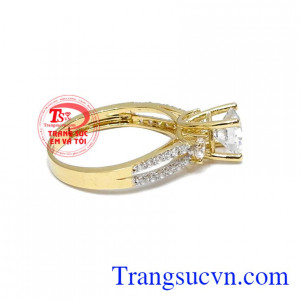 Nhẫn Nữ Vàng 18K