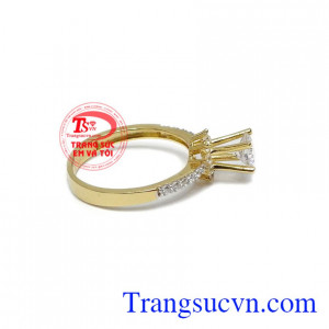 Nhẫn nữ vàng 18k (75%Au) dành cho phái đẹp