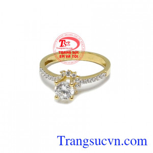 Nhẫn Nữ Vàng 18K