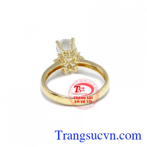 Nhẫn Nữ Vàng 18K