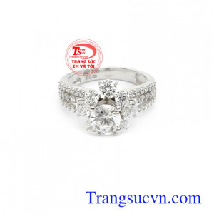 Nhẫn 18k thời trang cá tính