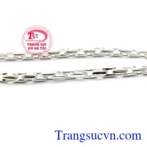 Dây chuyền nam rồng bạc, giao hàng nhanh trên toàn quốc