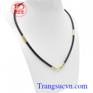 Dây cao su bọc vàng phong cách, dây cao su vàng 10k