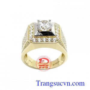 Nhẫn nam Hàn Quốc 10k quyền lực bền đẹp, sang trọng, đeo hợp phong cách và thời trang phái mạnh, là dòng sản phẩm rất được ưa chuộng
