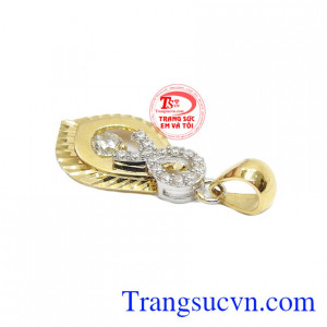 Mặt dây thích hợp để dành tặng cho người phụ nữ mà bạn yêu thương. Mặt dây nữ đẹp 18k