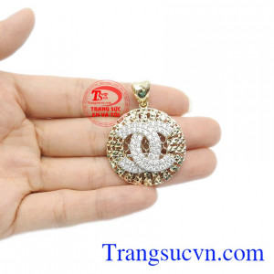 Mặt dây nữ channel nhập khẩu