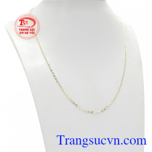 Dây chuyền nữ duyên dáng vàng 10k là một trong những sản phẩm được ưa chuộng nhất hiện nay.