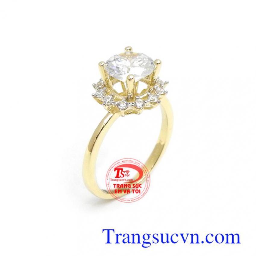 Nhẫn nữ vàng Korea 10k đẳng cấp