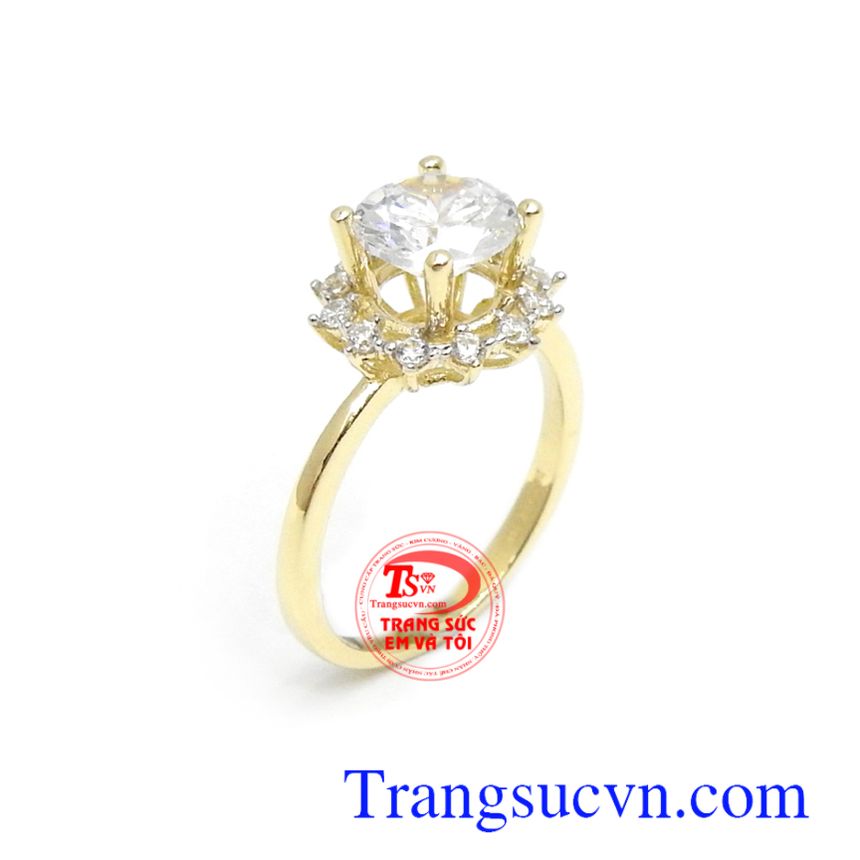 Nhẫn nữ vàng Korea 10k đẳng cấp