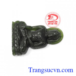 MẶT DÂY PHẬT NGỌC NEPHRITE – BÌNH AN & MAY MẮN Bạn đang tìm kiếm một món trang sức vừa sang trọng, vừa mang ý nghĩa tâm linh sâu sắc? Mặt dây Phật ngọc Nephrite chính là sự lựa chọn hoàn hảo dành cho bạn!