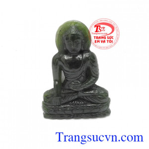 MẶT DÂY PHẬT NGỌC NEPHRITE – BÌNH AN & MAY MẮN Bạn đang tìm kiếm một món trang sức vừa sang trọng, vừa mang ý nghĩa tâm linh sâu sắc? Mặt dây Phật ngọc Nephrite chính là sự lựa chọn hoàn hảo dành cho bạn!