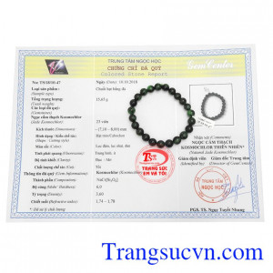 Sản phẩm có giấy kiểm định đá quý.