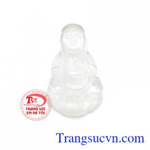 Mặt dây thạch anh trắng đẹp