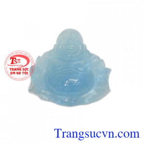 Phật di lặc aquamarine tài lộc