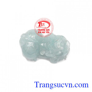 Sản phẩm đá aquamarine thiên nhiên, được điêu khắc sắc nét, tinh tế
