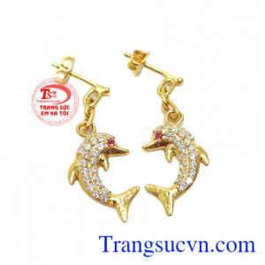 Hoa tai cá heo nhỏ