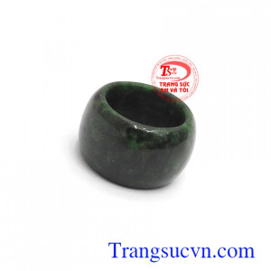 Mặt lu thống Jadeite tài lộc hanh thông phù hợp làm mặt dây chuyền, lắc tay
