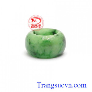 Mặt ngọc lu thống may mắn ngọc cẩm thạch thiên nhiên, mặt ngọc cẩm thạch thiên nhiên