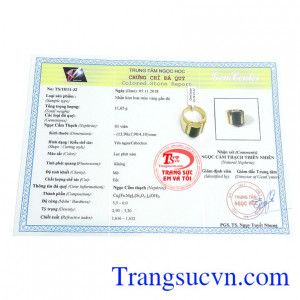 Sản phẩm có giấy kiểm định đá quý