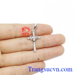 Mặt dây chế tác từ vàng tây 10k, bảo hành uy tín giao hàng toàn quốc. 