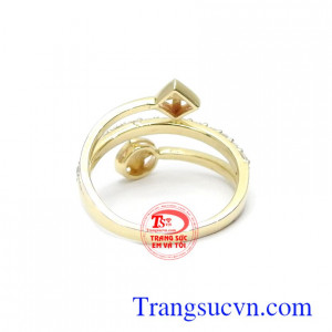 Nhẫn Hàn Quốc 10k thời thượng mẫu mã đẹp, chất lượng cao, nhẫn nữ 10k nhập khẩu