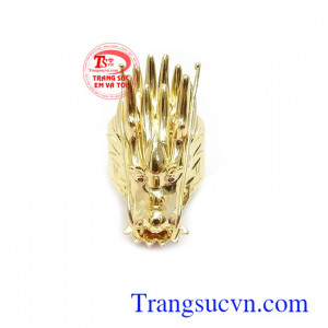 Nhẫn nam vàng tây 10k tinh tế, cá tính