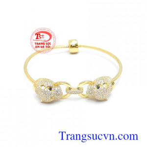 Vòng tay 10k đính đá tinh tế chế tác tinh xảo, độc đáo và thời trang