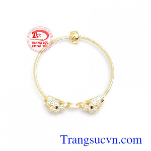 Vòng tay vàng 10k phù hợp nhiều phong cách thời trang phái đẹp