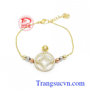 Lắc tay vàng tây 10k