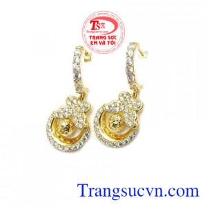 Hoa tai xinh xắn 10k được các bạn gái ưa thích