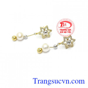 Hoa tai đẹp dịu dàng