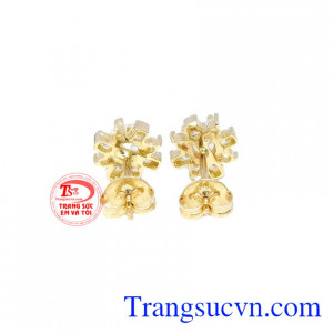 Hoa tai đẹp, thích hợp làm quà tặng cho người phụ nữ của bạn.