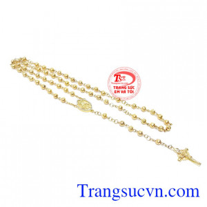 Chuỗi mân côi vàng 10k