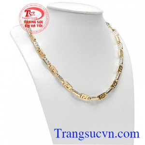 Dây chuyền vàng Italy sang trọng được các phái mạnh ưa thích