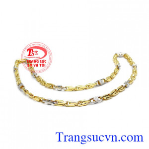 Dây nam mạnh mẽ vàng 10k bền đẹp, bảo hành 6 tháng, giao hàng nhanh trên toàn quốc