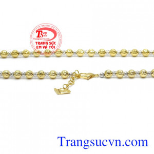 Dây chuyền nam vàng tây sang trọng Dây chuyên nam sáng bóng