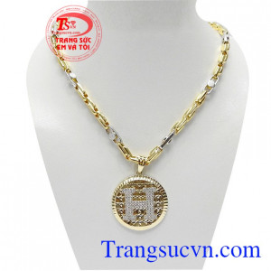 Bộ dây chuyền chữ H Hàn Quốc là sản phẩm đẹp được nhiều người ưa thích