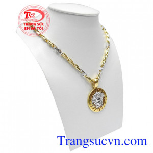 Bộ dây chuyền nam vàng phong cách, bảo hành 6 tháng, giao hàng nhanh trên toàn quốc.