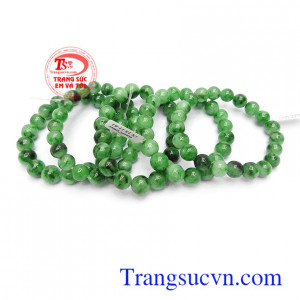 Chuỗi tay phỉ thúy 9 ly may mắn bình an