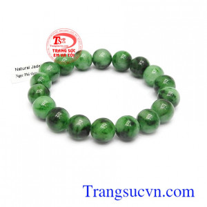 Chuỗi tay phỉ thúy cát khí màu sắc đẹp, chất lượng cao, đeo hợp thời trang và phong thủy