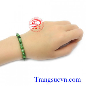 Chuỗi tay ngọc phỉ thúy thiên nhiên quý phái