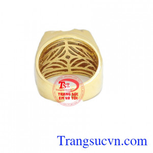 Nhẫn nam saphia tài lộc