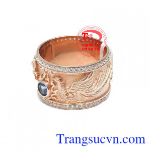 Nhẫn nam rồng phượng