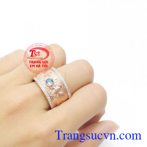 Nhẫn nam vàng tây đẹp được phái mạnh yêu thích