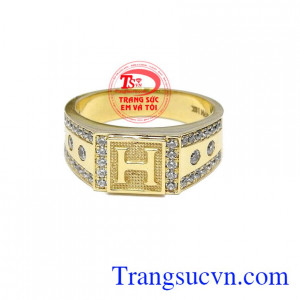 Nhẫn Nam Vàng Tây