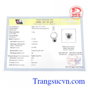 Trang sức đá quý thiên nhiên