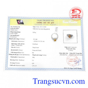 Trang sức vàng tây đá quý.