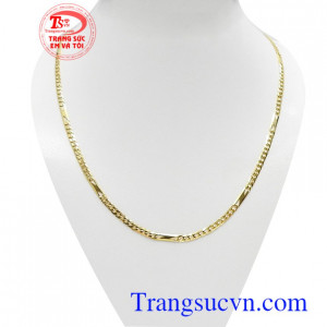 Dây chuyền nam 10k tinh tế chế tác độc đáo, mới lạ, mang lại nét phong cách, cá tính và mạnh mẽ cho phái mạnh