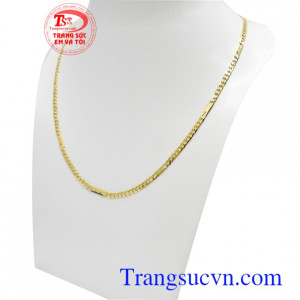 Day chuyền vàng 10k sản xuất tinh xảo, sắc nét